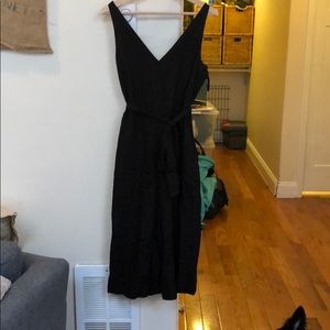 GAP black culottes jumpsuit